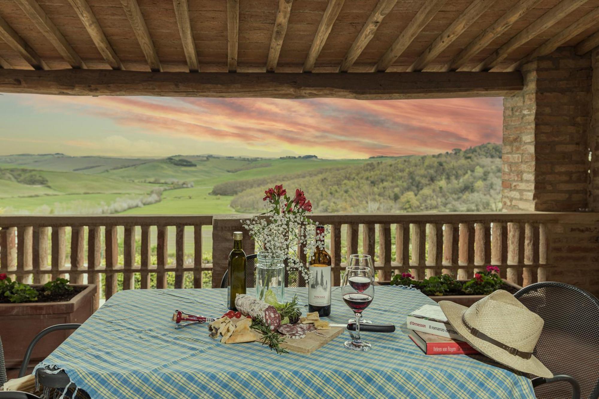 Villa Agriturismo Tenuta La Campana Asciano Extérieur photo
