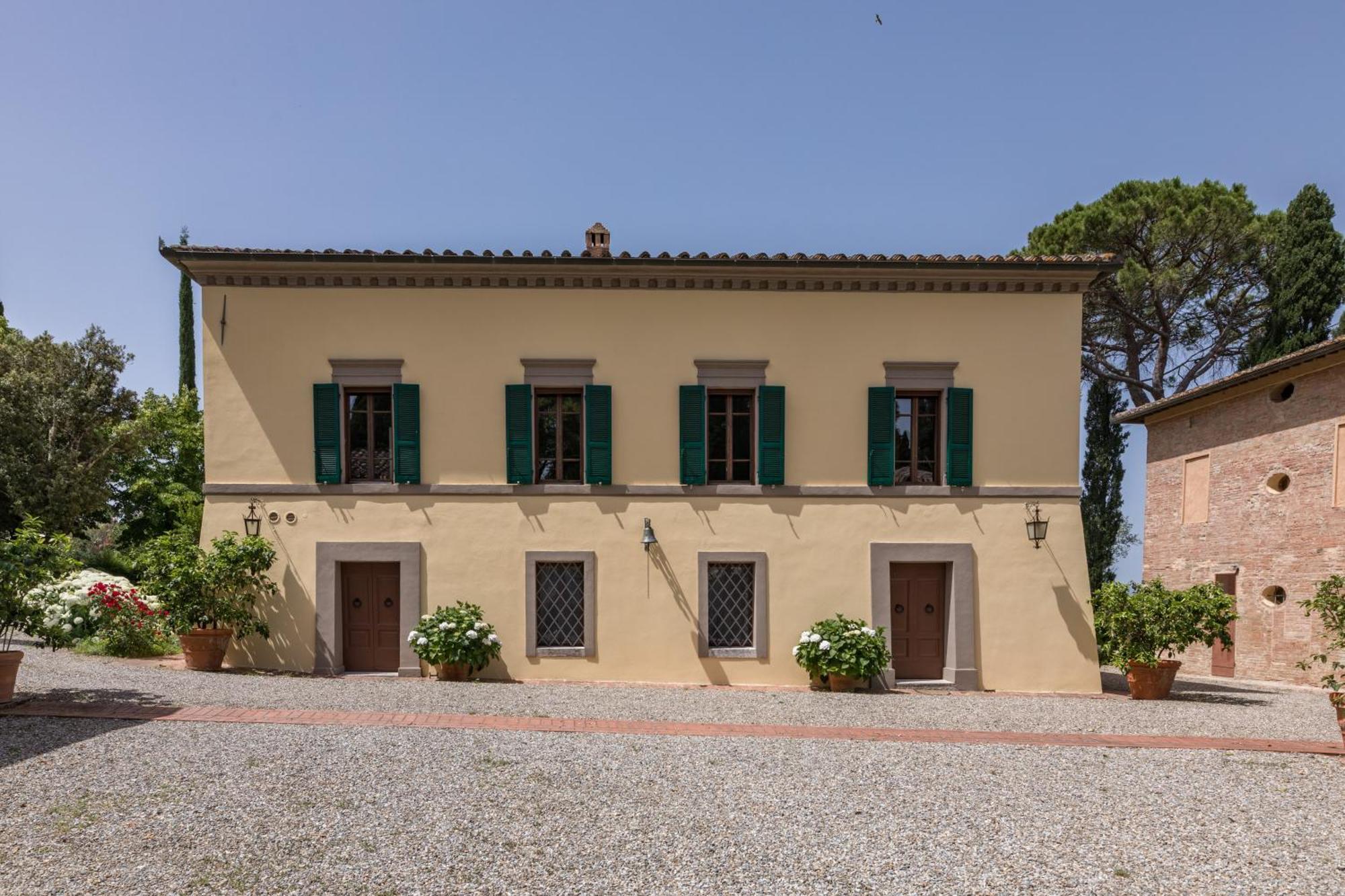 Villa Agriturismo Tenuta La Campana Asciano Extérieur photo