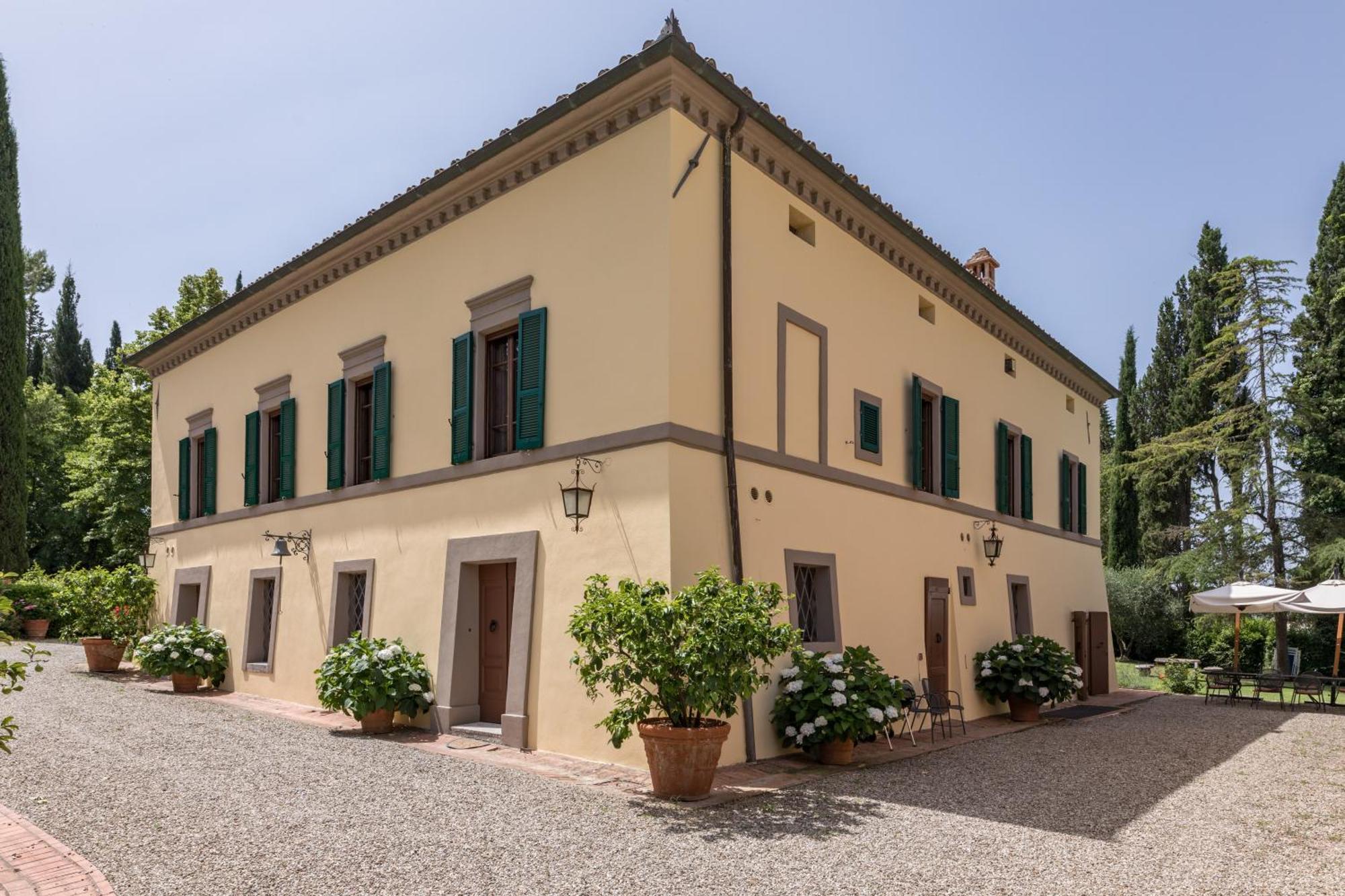 Villa Agriturismo Tenuta La Campana Asciano Extérieur photo