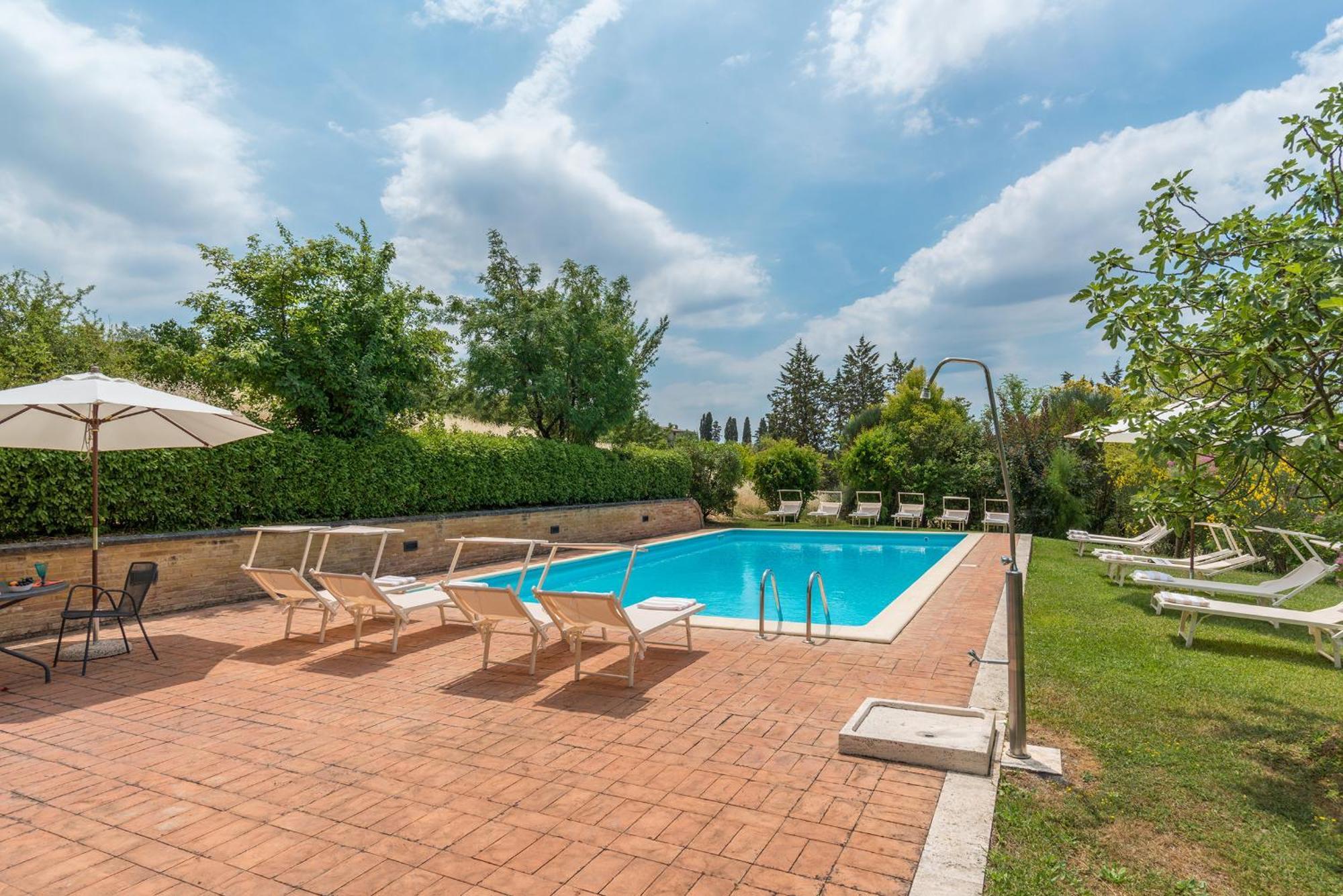 Villa Agriturismo Tenuta La Campana Asciano Extérieur photo