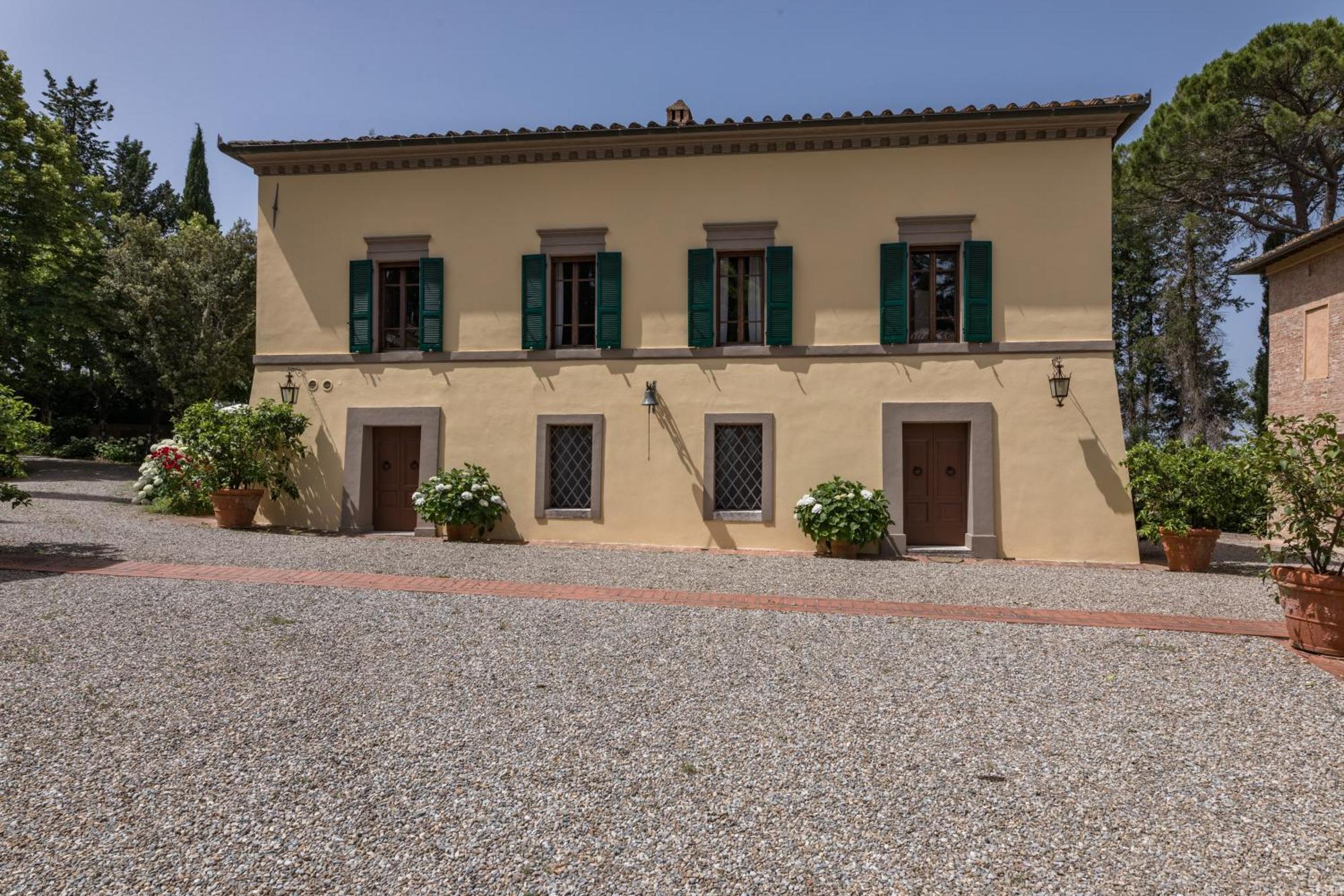 Villa Agriturismo Tenuta La Campana Asciano Extérieur photo