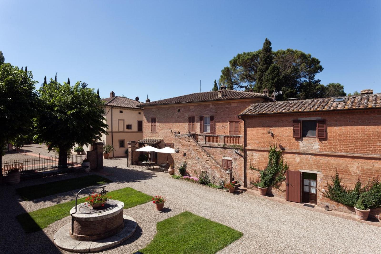 Villa Agriturismo Tenuta La Campana Asciano Extérieur photo