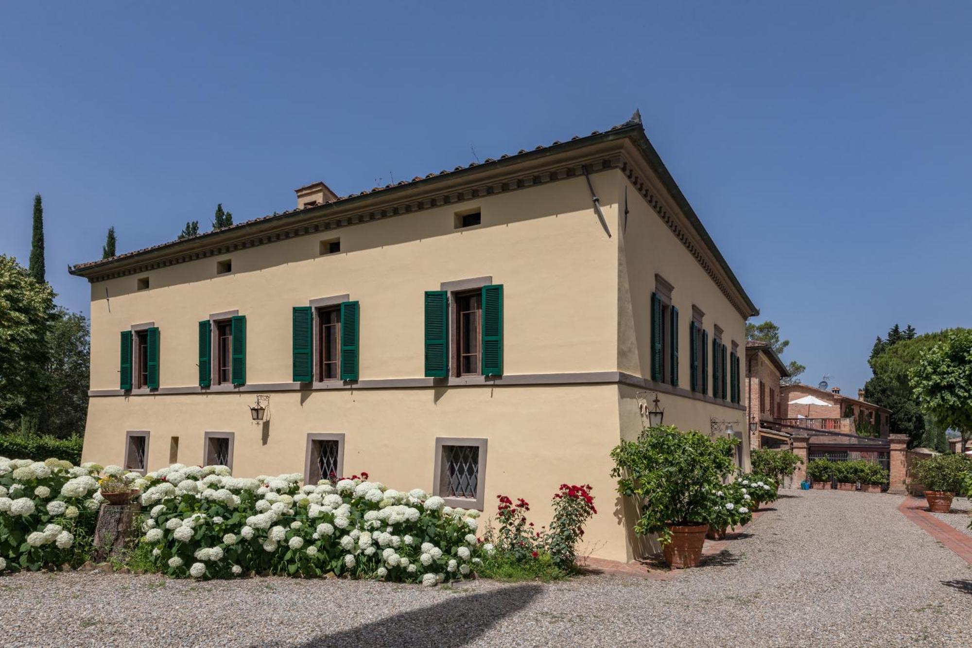 Villa Agriturismo Tenuta La Campana Asciano Extérieur photo